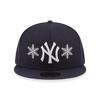 MLB SNOWFLAKES NEW YORK YANKEES NAVY 9FIFTY CAP