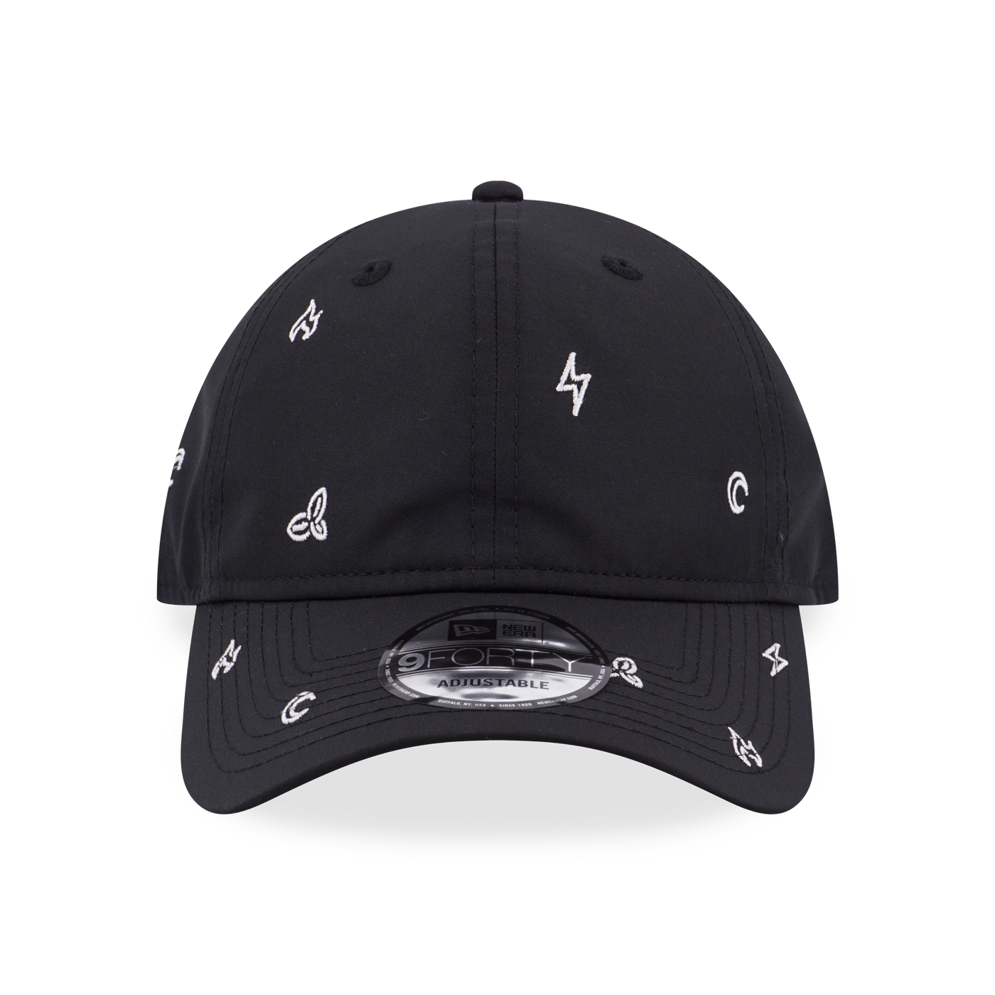 NEW ERA OUTDOOR MULTI MINI LOGO BLACK 9FORTY UNST CAP