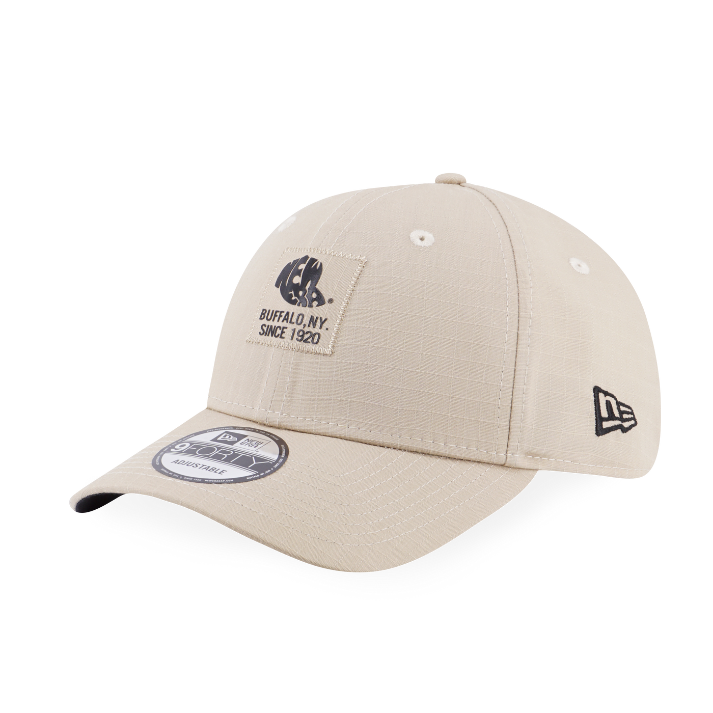 NEW ERA WASHED RIPSTOP MED BEIGE 9FORTY CAP