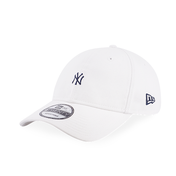 MLB MICRO LOGO NEW YORK YANKEES WHITE 9TWENTY CAP