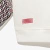 NEW ERA PATCHWORK WHITE SWEATSHIRT