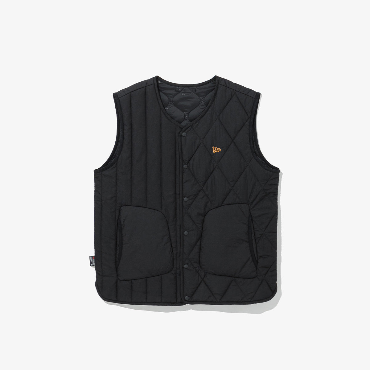 NEW ERA OUTDOOR QUILT PACKABLE BLACK VEST