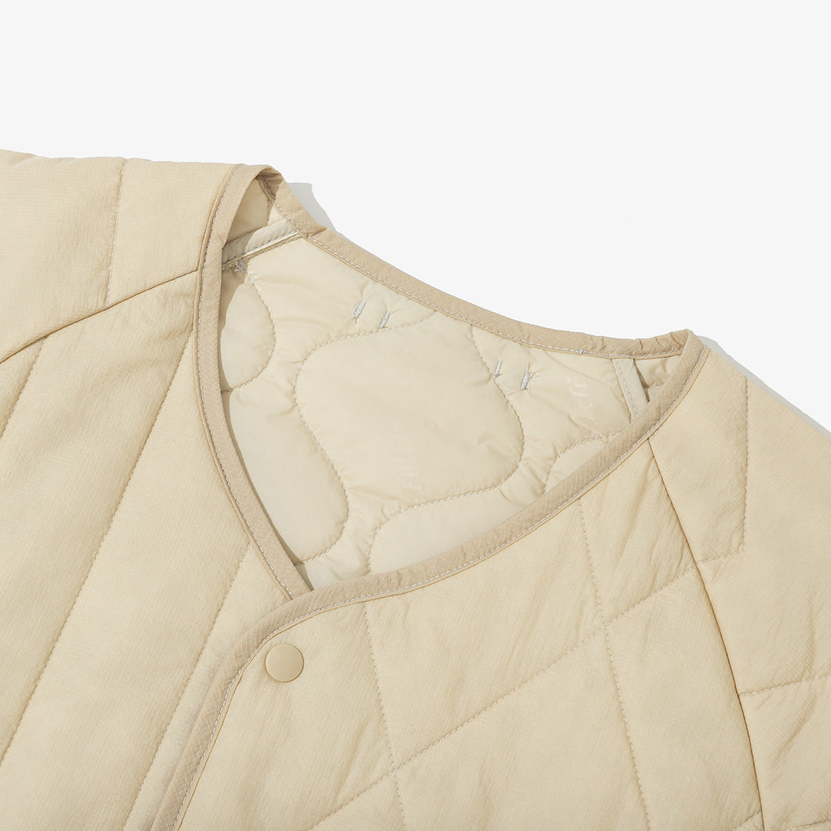 NEW ERA OUTDOOR QUILT PACKABLE BEIGE JACKET
