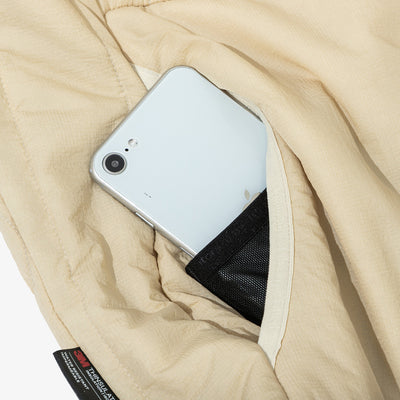 NEW ERA OUTDOOR QUILT PACKABLE BEIGE JACKET