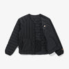 NEW ERA OUTDOOR QUILT PACKABLE BLACK JACKET