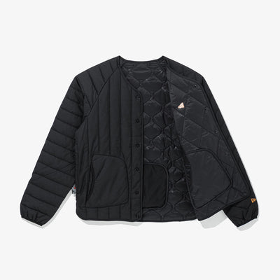 NEW ERA OUTDOOR QUILT PACKABLE BLACK JACKET