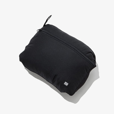 NEW ERA OUTDOOR QUILT PACKABLE BLACK JACKET