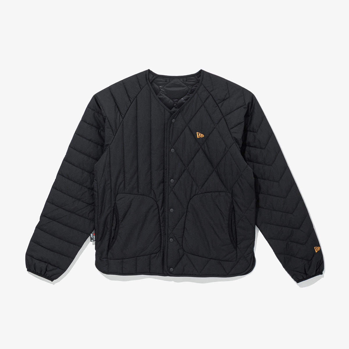 NEW ERA OUTDOOR QUILT PACKABLE BLACK JACKET