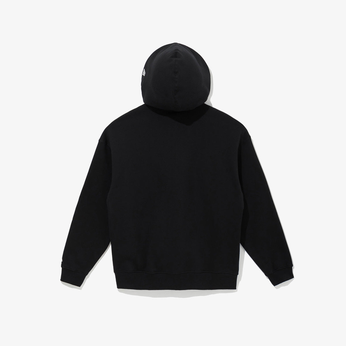 NEW ERA ESSENTIAL BLACK ZIP FRONT HOODIE