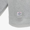 LOS ANGELES DODGERS MLB RAISED EMBROIDERY LOGO  GRAY SWEATSHIRT