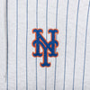 NEW YORK METS MLB PIN STRIPE GRAY HOODIE