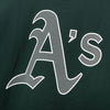 OAKLAND ATHLETICS MLB GRID LOGO DARK GREEN SWEATSHIRT