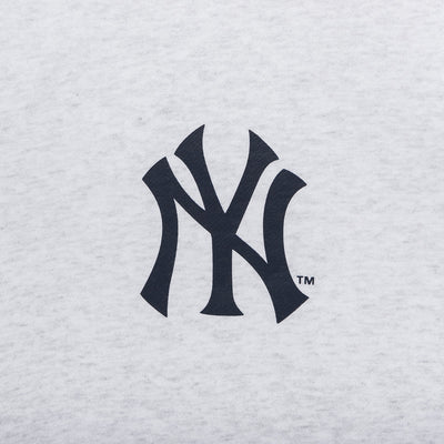 NEW YORK YANKEES MLB GRID LOGO GRAY SWEATSHIRT