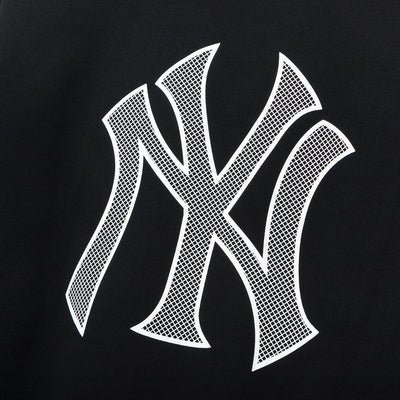 NEW YORK YANKEES MLB GRID LOGO BLACK SWEATSHIRT