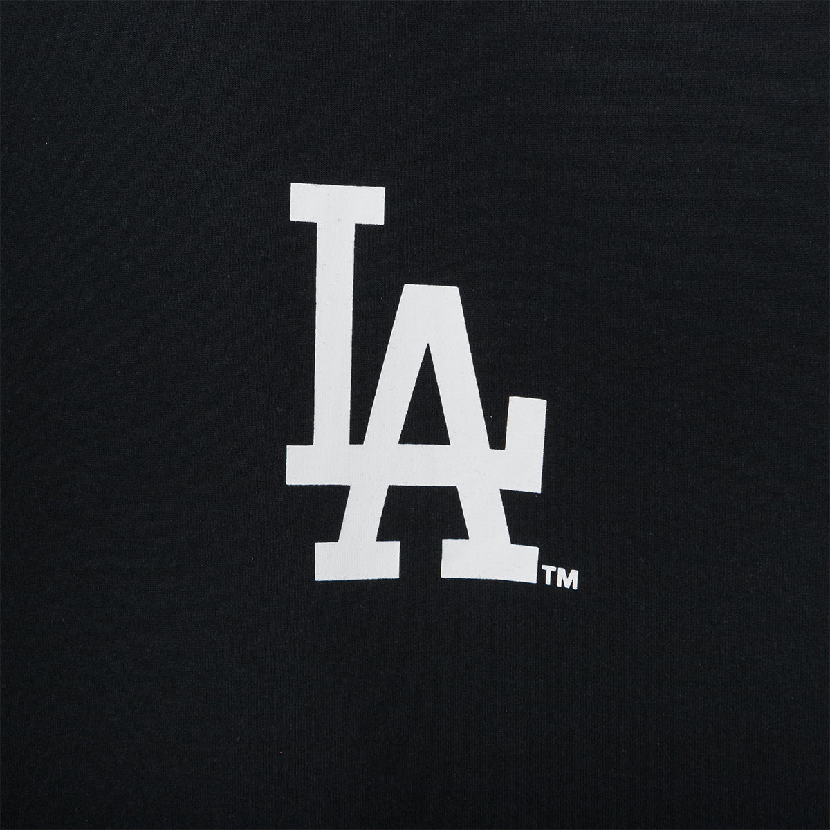 LOS ANGELES DODGERS MLB COOPERSTOWN HISTORY CAPS BLACK SHORT SLEEVE T-SHIRT