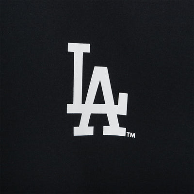 LOS ANGELES DODGERS MLB COOPERSTOWN HISTORY CAPS BLACK SHORT SLEEVE T-SHIRT