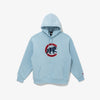 CHICAGO CUBS COOPERSTOWN BOUCLE LOGO BLUE HOODIE