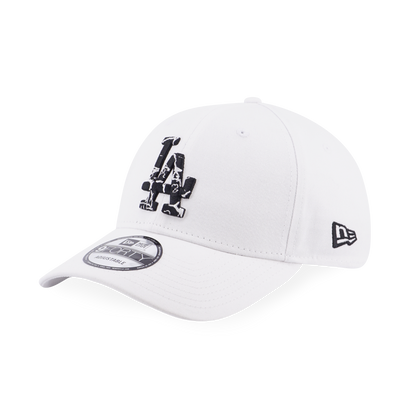 LOS ANGELES DODGERS CAMO INFILL WHITE 9FORTY CAP