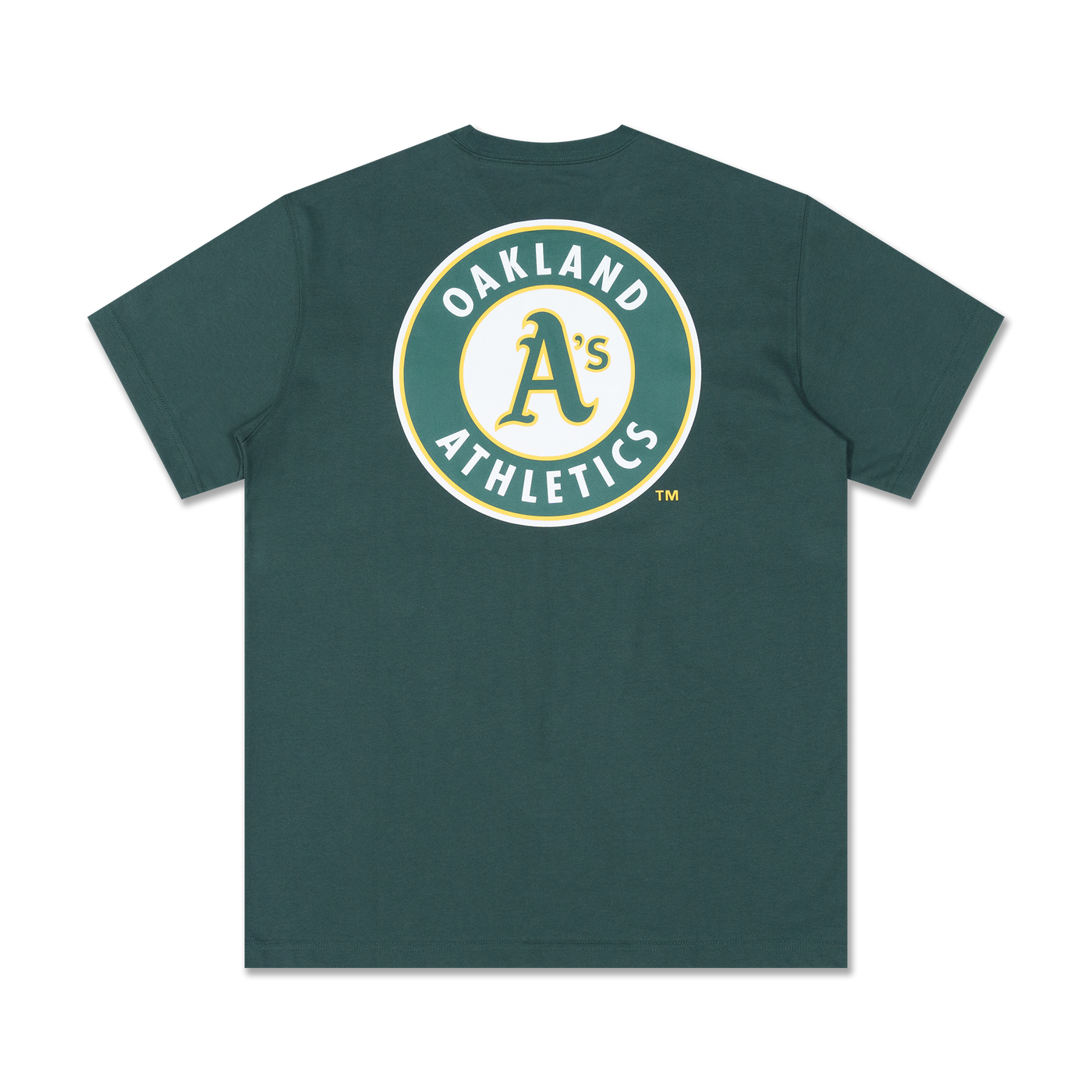 OAKLAND ATHLETICS SMU DARK GREEN SHORT SLEEVE T-SHIRT