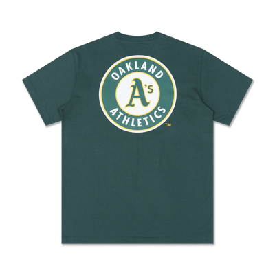 OAKLAND ATHLETICS SMU DARK GREEN SHORT SLEEVE T-SHIRT