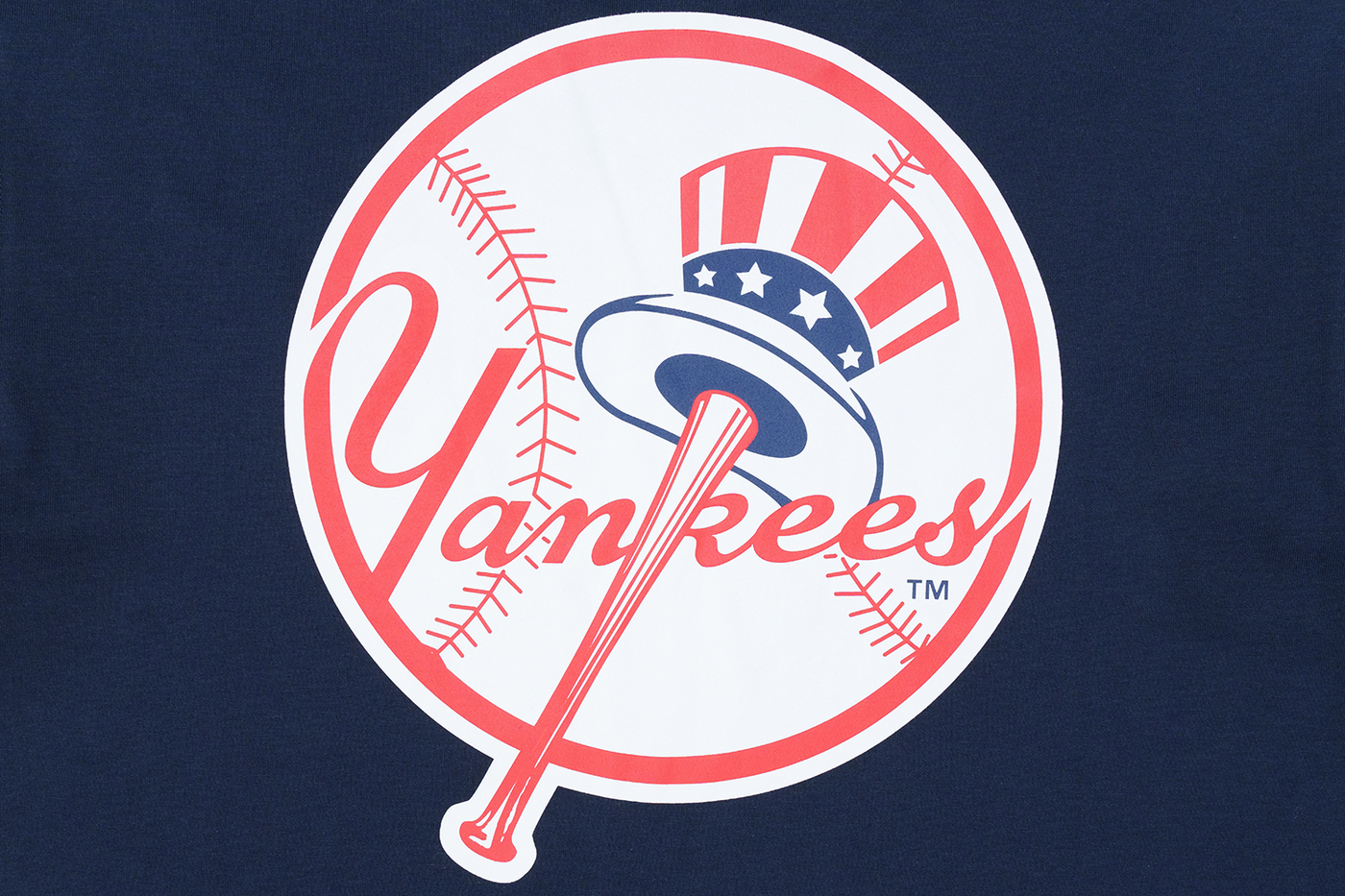NEW YORK YANKEES SMU NAVY SHORT SLEEVE T-SHIRT