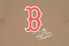 BOSTON RED SOX MLB WOMEN KHAKI SHORT SLEEVE T-SHIRT