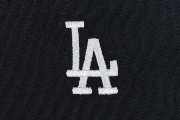 LOS ANGELES DODGERS MONOGRAM MLB WOMEN BLACK LONG SLEEVE T