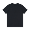 NEW YORK YANKEES OVERLAP BLACK SHORT SLEEVE T-SHIRT