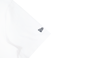 LOS ANGELES DODGERS OVERLAP WHITE SHORT SLEEVE T-SHIRT