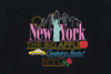 NEW ERA NEW YORK LOGOS BLACK SHORT SLEEVE T-SHIRT