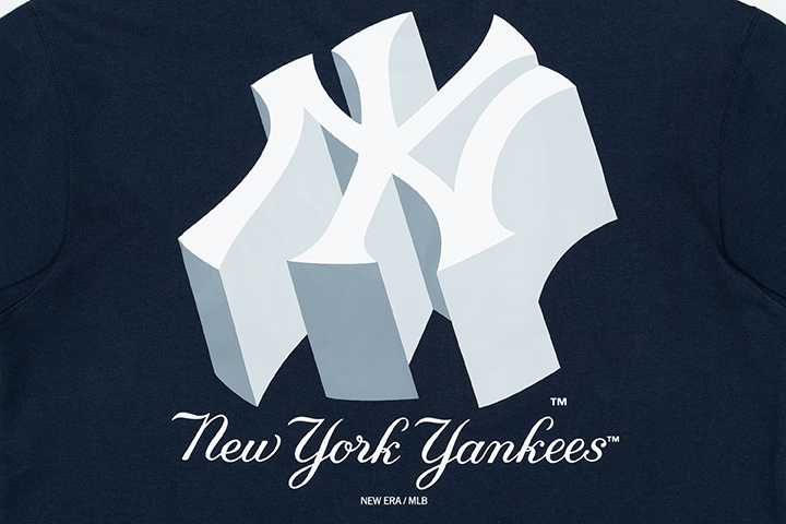 NEW YORK YANKEES MLB 3D NAVY SHORT SLEEVE T-SHIRT