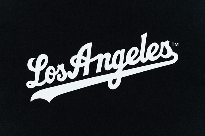 LOS ANGELES DODGERS MLB CITY NAME BLACK LONG SLEEVE T-SHIRT