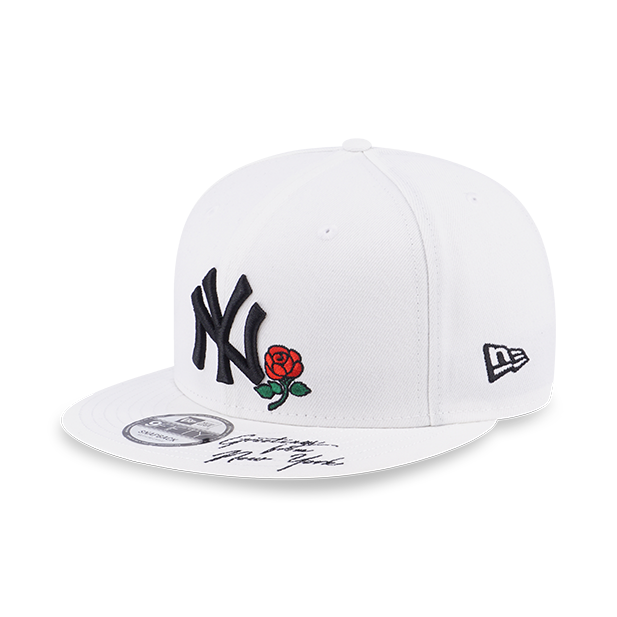 NEW YORK ROSE NEW YORK YANKEES WHITE 9FIFTY CAP