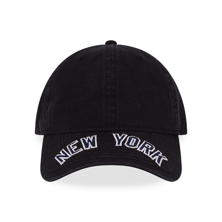 TOP VISOR EMBROIDERY NEW YORK YANKEES BLACK 9FORTY UNST CAP