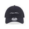 NEW ERA CHAIN STITCH LOGO NAVY 9FORTY UNST CAP