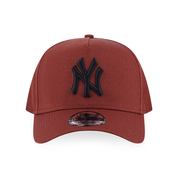 NEW YORK YANKEES LEAGUE ESSENTIAL OPEN BROWN 9FORTY AF CAP