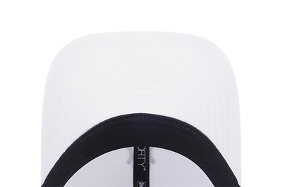 TOP VISOR WORDMARK OUTLINE NEW YORK YANKEES WHITE 9FORTY CAP