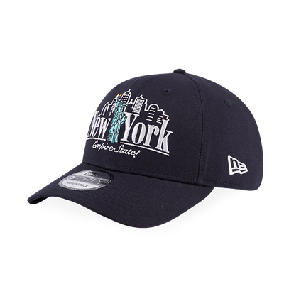 NEW ERA NEW YORK LOGOS NAVY 9FORTY CAP