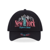 NEW ERA NEW YORK LOGOS BLACK 9FORTY CAP