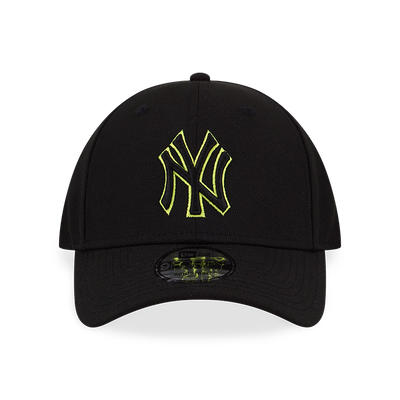 NEW YORK YANKEES NEON OUTLINE BLACK 9FORTY CAP