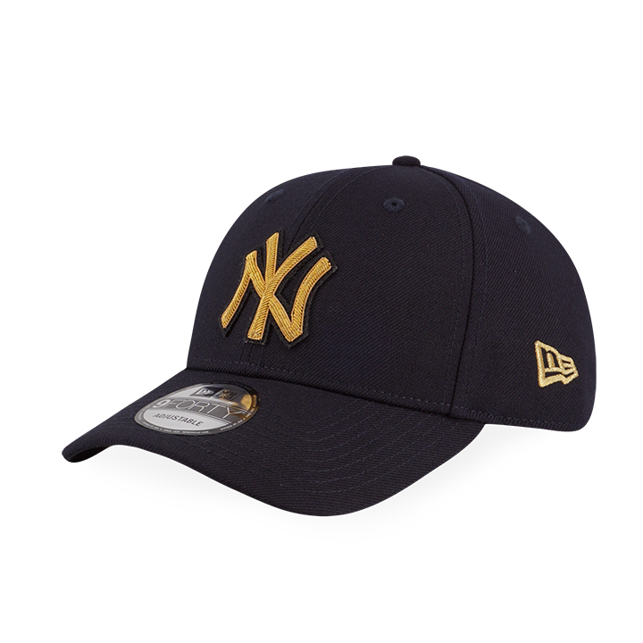 NEW YORK YANKEES BULLION EMBROIDERY NAVY 9FORTY CAP