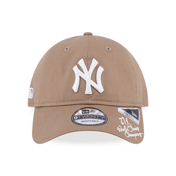 MLB WOMEN NEW YORK YANKEES KHAKI 9TWENTY SMALL CAP