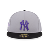 59FIFTY PACK - FUJIS NEW YORK YANKEES WORLD SERIES PATCH GRAY 59FIFTY CAP