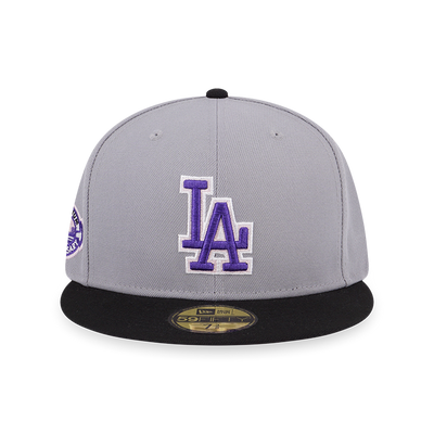 59FIFTY PACK - FUJIS LOS ANGELES DODGERS STADIUM ANNIVERSARY PATCH GRAY 59FIFTY CAP