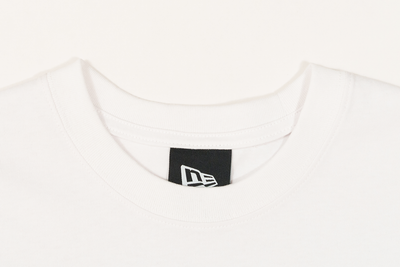 LOS ANGELES DODGERS CHAIN STITCH HEART WHITE WOMEN SHORT SLEEVE T-SHIRT