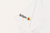 LOS ANGELES DODGERS CHAIN STITCH HEART WHITE WOMEN SHORT SLEEVE T-SHIRT