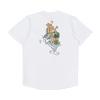 TOM & JERRY OUTDOOR WHITE SHORT SLEEVE T-SHIRT