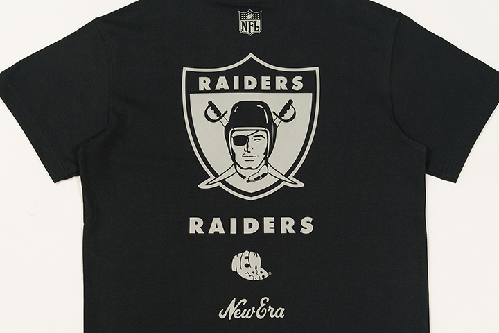 NFL CLASSIC LAS VEGAS RAIDERS BLACK SHORT SLEEVE T-SHIRT