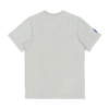 DETROIT TIGERS MLB SPLIT LOGO HEATHER GRAY SHORT SLEEVE T-SHIRT
