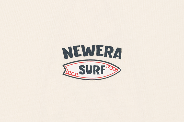 NEW ERA SURFBOARD IVORY SHORT SLEEVE T-SHIRT